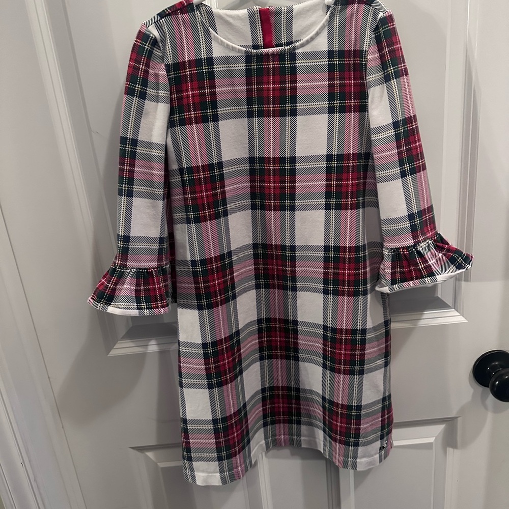 Vineyard Vines - Plaid Holiday Dress (S; 7/8)